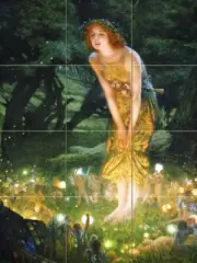 Tile Mural Midsummer Eve Kitchen Bathroom Shower Wall Backsplash Marble Ceramic