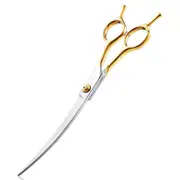Professional Lightweight Curved Dog Grooming Scissors