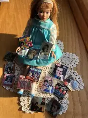 Barbie Miniature Record Albums LOT of 14 1:6 Scale for Dioramas