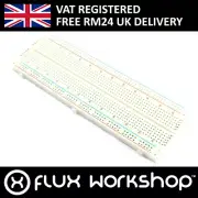 MB-102 830 Point Solderless Breadboard Prototyping Arduino Flux Workshop
