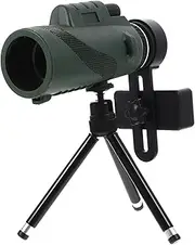 Mikinona Compact Telescope for Outdoor Birdwatching High Definition Portable Scope with Lens Cover for Hiking Camping Wildlife Viewing and Travel