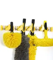 Good Grip Wall-Mounted Mop and Broom Holder Storage Organizer Cleaning Tools ...