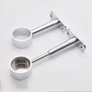 Adjustable Length Support Bracket for 25mm For Wardrobe Rail Rod Socket