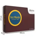 GENUINE SET WORDS BOARD GAMES SCRABBLE WOOD GAME木質拼字游戲 收藏品 桌