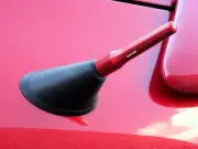 Red Stubby Short P Style Antenna 3" For 87-20 Jeep Wrangler Unlimited Sahara