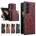 Detachable Magnetic RFID Blocking Wallet Case For Samsung Galaxy Z Fold 6/5/4/3