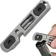 Keychain Prybar - Titanium Tools | Multipurpose Heavy-Duty Tool Wrench For Automotive Repair Firefighting Rescue Compact Lightweight Design