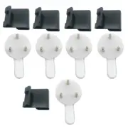 100 Pcs Photo Frame Wall Hanger Picture Hooks Hangers and Nail