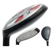 Left Hand-Majek Golf +2" Std XL Senior Men's #3 Hybrid "A" Flex Arthritic Grip