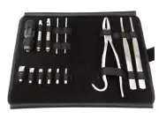14 Pcs Equine Dental Burgess Wolf Tooth Extractor Large Stainless Steel Set