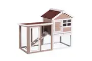 YES4PETS Rabbit Hutch Small Ferret Guinea Pig Cage Hen Chook Cat Kitten House