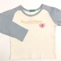 在飛比找蝦皮購物優惠-Benetton Girls Long Sleeve T-S