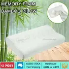 Memory Foam Bamboo Pillow Contour Pillows Cervical Support Neck Pain Relief New