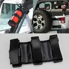 Adjustable Roll Bar Fire Extinguisher Mount Holder Fit For Jeep Wrangler JK JL