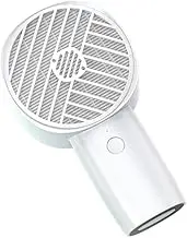AirFanta mini. Portable fan with HEPA filter. Battery for 10 hours and USB rechargeable. Cover your nose with it to breathe the 150L/min clean air. (White)