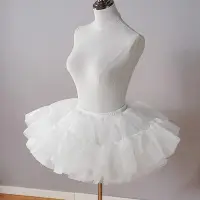 在飛比找Yahoo!奇摩拍賣優惠-洛麗塔 裙撐 洛麗塔兒童裙撐網紗0-10歲女童裙西班牙公主裙