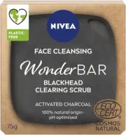 NIVEA Wonderbar Anti-Blackhead Face Scrub (75G), Exfoliating Face Scrub to Re...
