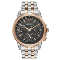 在飛比找PChome24h購物優惠-CITIZEN Eco-Drive 王者榮耀三眼光動能腕錶-