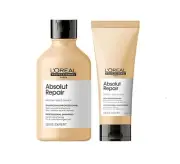 Loreal Serie Expert Absolut Repair Gold Shampoo 10.1 oz & Conditioner 6.7 oz