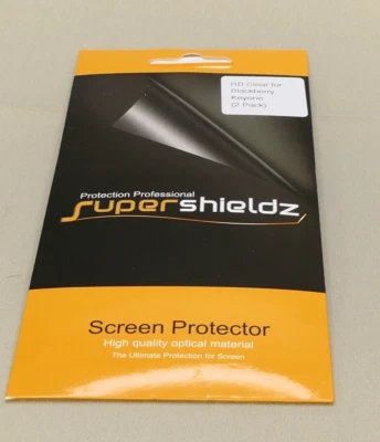 Supershieldz HD optical screen protector for Blackberry Keyone phone