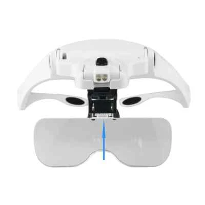 Magnifying Glasses Reading Illuminated Magnifier 1.0X 1.5X 2.0X 2.5X 3.5X Dental