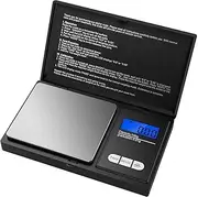 Lancoon Miniature Pocket Weighing Scale 500g x 0.01g Electronic Scale Mini Jewelry Scale Grammage Portable High Precision Tool Box Jewelry Weighing Scale Digital Scale