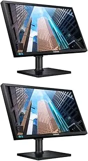 2 Units Samsung S22E450DW 22" Monitor with DP Port and Stands (Renewed)