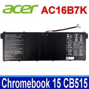 ACER AC16B7K 原廠電池 Chromebook 15 CB515 CB515-1H CB5 (9.2折)