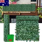 3-9M Artificial Hedge Roll Fake Ivy Leaf Garden Fence Privacy Screen Wall Panel