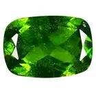4.96 ct Cushion Cut (13 x 9 mm) Unheated / Untreated Green Chrome Diopside