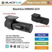 BlackVue 2 Channel DR900X-2CH 4K Ultra HD WiFi GPS 32GB Dashcam
