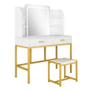 Maxkon Dressing Table Set Lighting Vanity Makeup Desk