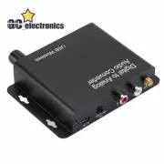 Digital to Analog Converter Optical Fiber Coaxial Spdif Audio Adapter A3GS