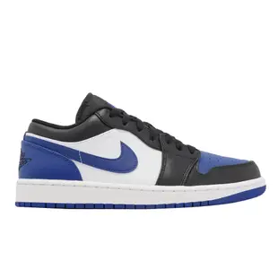 Nike Air Jordan 1 Low Royal Toe 白 藍 黑 男鞋 AJ1 ACS 553558-140