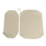 Golf Cart Front Seat Cover Staple On for E-Z-Go Workhorse, Microfiber Leather,