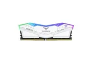 Team Group Force Delta RGB 64GB DDR5-6000 Memory - White [FF4D564G6000HC38ADC01]