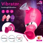 Clitoris Sucking Vibrator Oral Tongue Clit Stimulator Sucker Vibe Woman Sex Toy