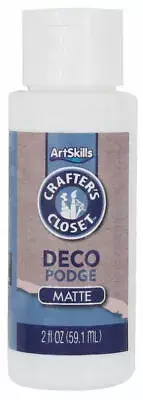 ArtSkills Crafter's Closet Deco Podge Matte - Sealer, Glue, & Finish: 6oz - 48oz