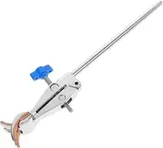 LIFKOME 4 Iron Prong Laboratory Clamp Adjustable Cork Lined Prong Clamp for Securely Holding Various Flask Necks Lab Equipment for Efficient Experimentation