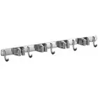 Broom Holder Wall Mount Garden Tool Organizer Kitchen,Laundry Utility Rack B9C2