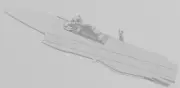Carrier - INS Vikramaditya- Indian - Axis and Allies - Naval Miniature - Victory