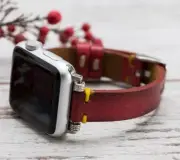 Red 38 40 42 44mm iWatch Band Wrist Strap for Apple Watch 1 2 3 4