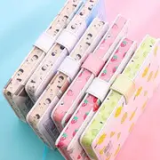 Printed Medium Notebook Peach - Pink - 13.5cm x 18.5cm