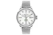 Mathey Tissot Men's Elica White Dial Watch - U121AI