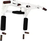 Multi Grip Pull up Bar Chin up Bar with Hooks Dip Station for Strength Training Women Men Use Garage Practice Indoor Outdoor