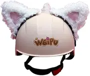 Generic Plush Cat Ear Decorations for Helmet Cover in Cycling and Snowboarding