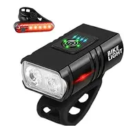 USB Rechargeable Cycle Light | Multiple Modes 1000LM Front and Rear Lights | Lightweight Cycle Light, Riding Accessories for Night Riding