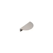 MANOVELLA Iris Half Moon Cabinet Drawer Handle - 100mm - Brushed Nickel