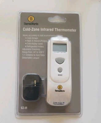 ThermoWorks Cold-Zone Infrared Thermometer CZ-IR NEW