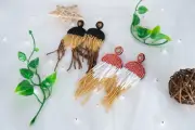 Tassel Beads Boho Drop Earrings Seed Bead Fringe Earrings Dainty Tassel Earrings